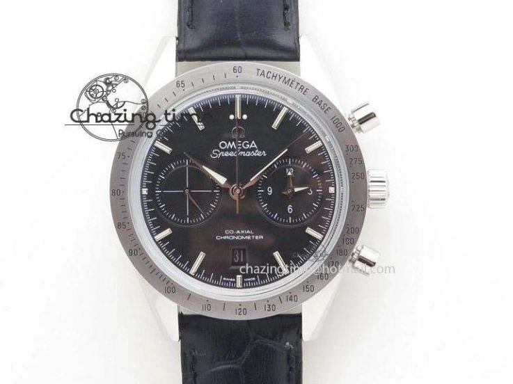 0814 De Ville MK 1:1 Best Edition SS White Dial On Black Leather Asian Seagull T1701 (Sec@6) Sporty 8244